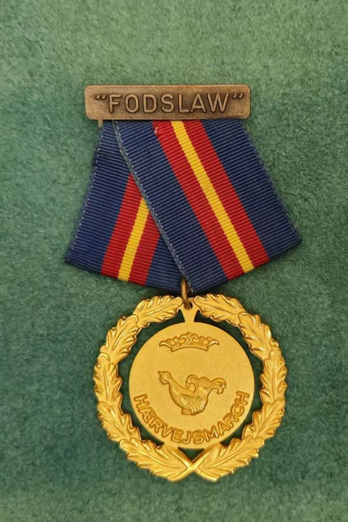 مدال کلکسیونی قدیمی اوریجینال دانمارکی Fodslaw