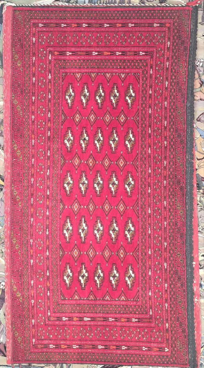 پشتی دست بافت ترکمن