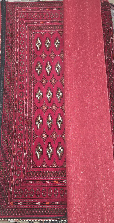 پشتی دست بافت ترکمن نو و پر نشده