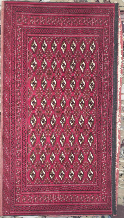 پشتی دست بافت ترکمن سایز کوچک