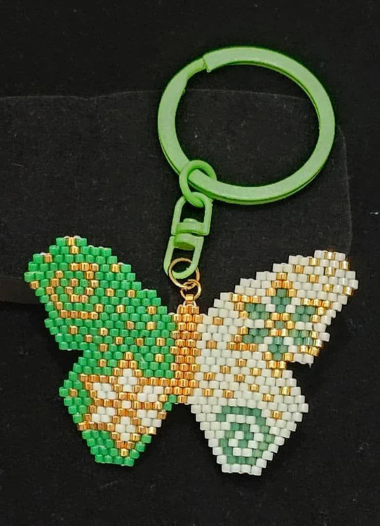 جاسوئیچی مدل پروانه با منجوق میوکی