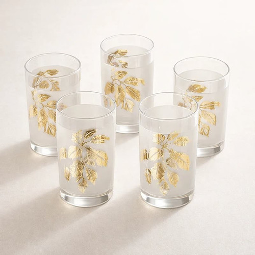 لیوان فرانسوی انگوری طلاکوب آنتیک و قدیمی