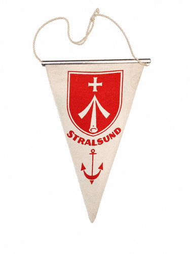 پرچم سه گوش کلکسیونی و خوش رنگ آلمان Stralsund