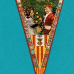 پرچم سه‌گوش کلکسیونی اسپانیا Valencia