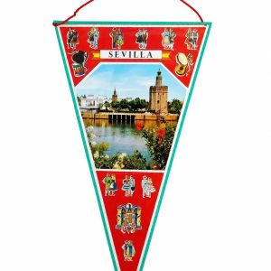 پرچم سه گوش کلکسیونی و خوشرنگ اسپانیا Sevilla