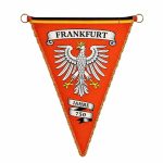 پرچم سه گوش کلکسیونی و جذاب فرانکفورت آلمان Frankfurt
