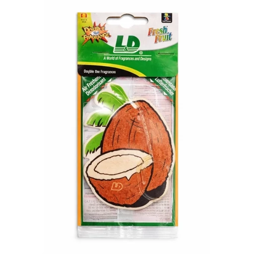 1779689256_3015375200 خوشبوکننده ماشین اوریجینال وارداتی L&D اسپانیا با رایحه نارگیل - Image 1