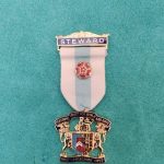 مدال کلکسیونی قدیمی اوریجینال استیوارد steward انگلیس 1997