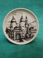 دیوارکوب، پلاک کلکسیونی سیاه قلم آلمانی باواریا طرح دروازه پل هایدلبرگ آلمان Heidelberg
