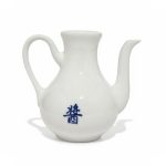 آبلیموخوری یا دکوری مینیمال سفید وارداتی the great wall ceramics