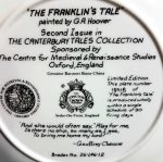 بشقاب کلکسیونی The Franklin’s Tale از مجموعه Canterbury Tales - Image 2